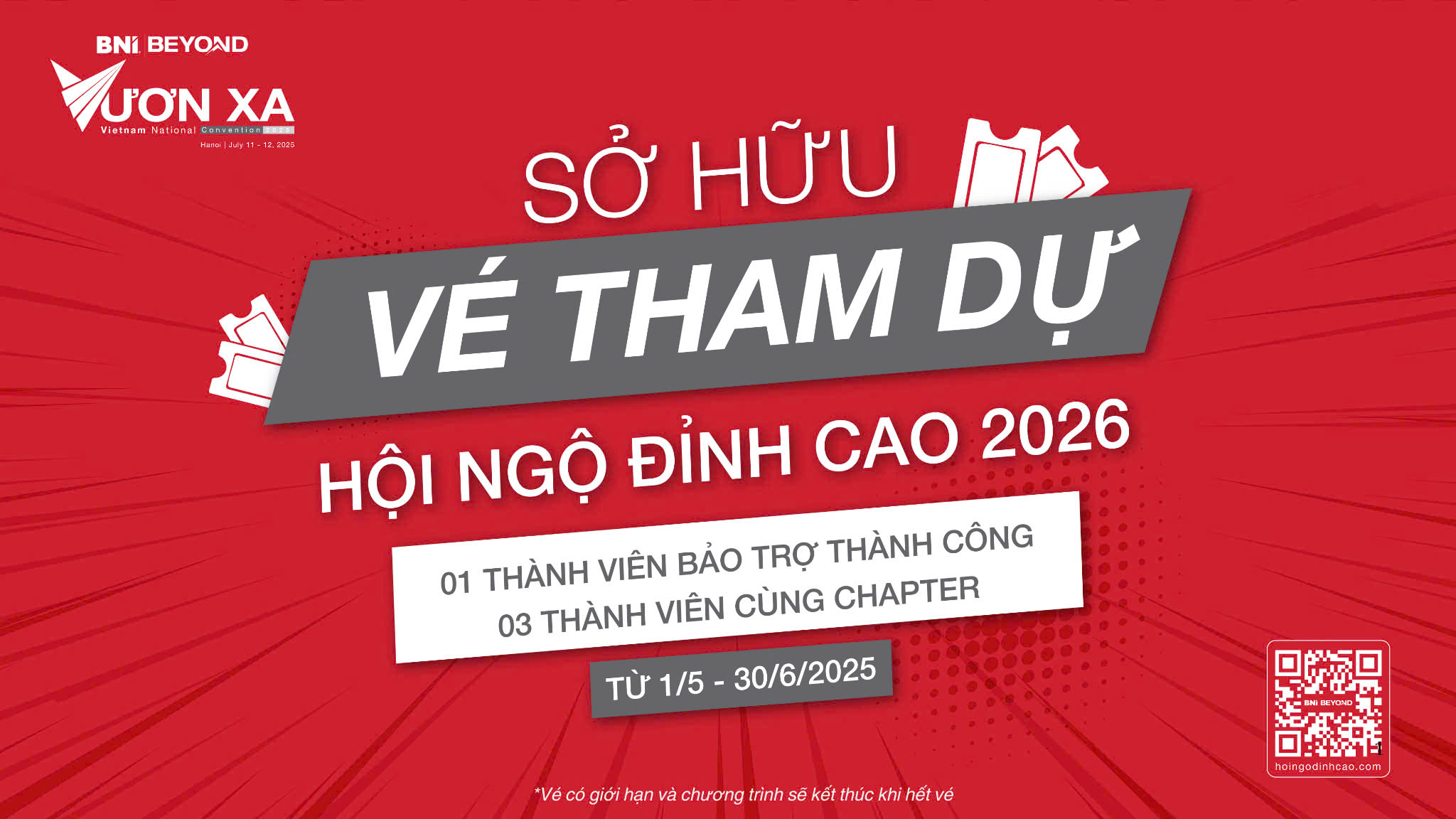 BẢO TRỢ THÀNH CÔNG |TĂNG SIZE – MỞ RỘNG QUY MÔ CHAPTER